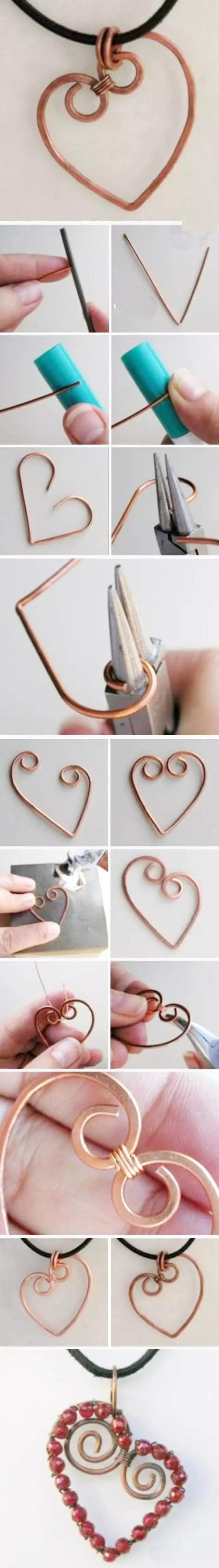 传统手工绕丝首饰教程,自己做古代的首饰简单方法教程