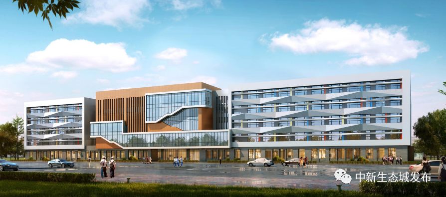 生态城将要建成的学校,生态城实验小学周边规划图