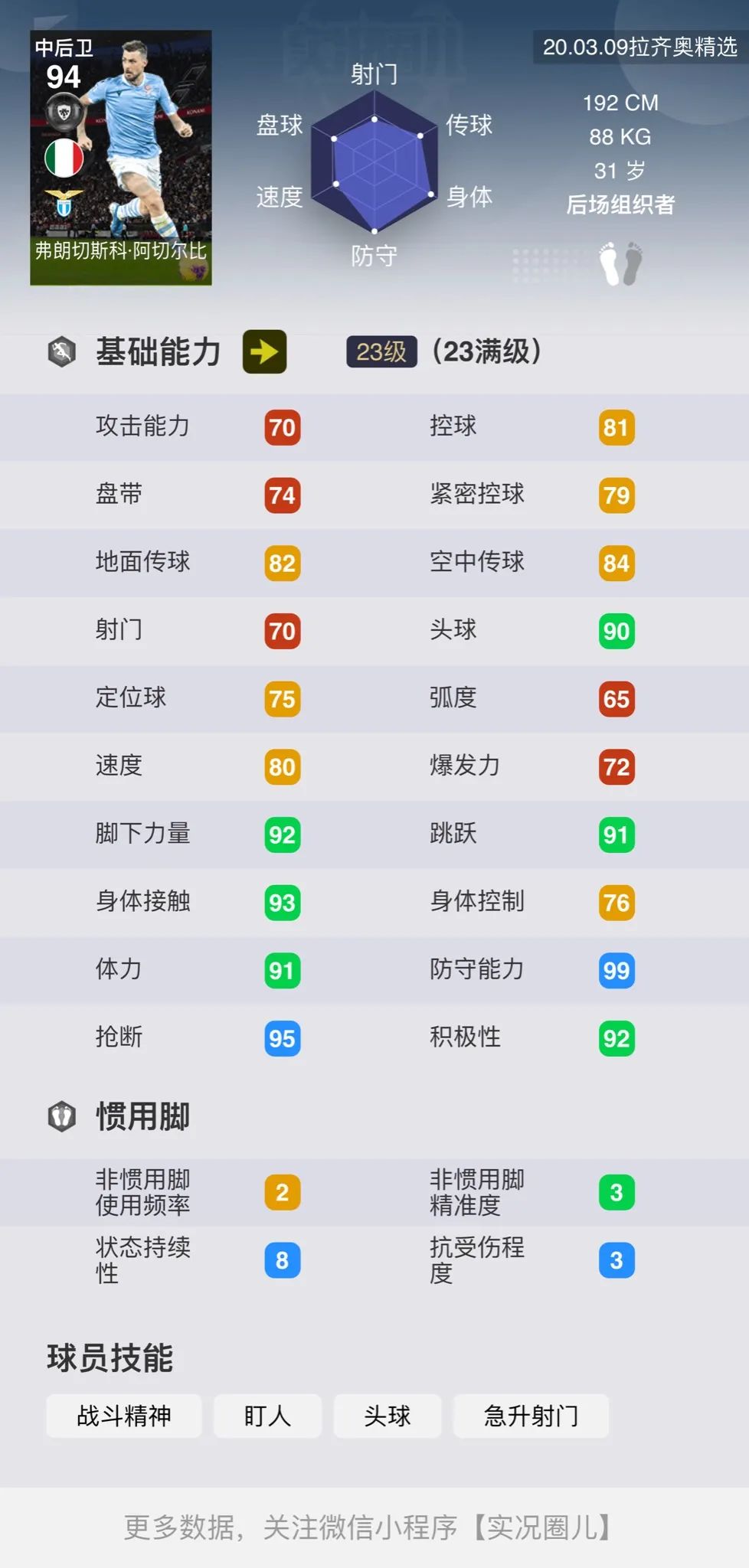 「主机国际服」拉齐奥佛罗伦萨巴萨马略卡俱乐部精选简评