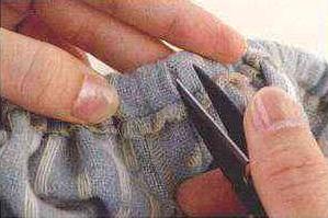 宝宝裤腰松紧带太紧怎样能变松,裤腰松紧带紧了改大妙招