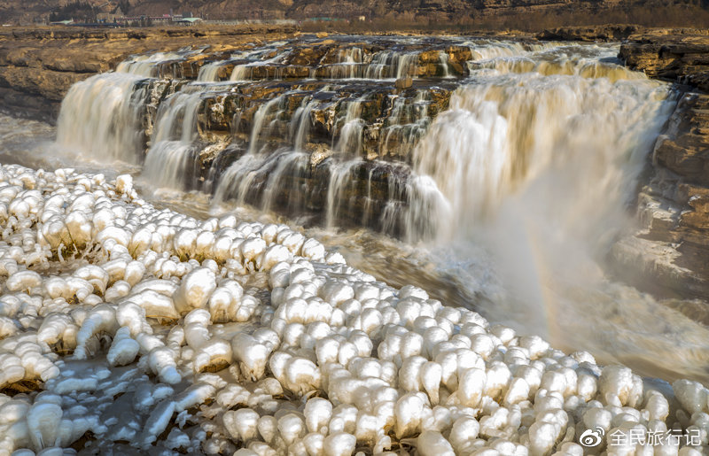 冬天的壶口,冬日小壶口