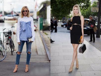 平底鞋怎么穿显个子,尖头平底鞋怎么穿