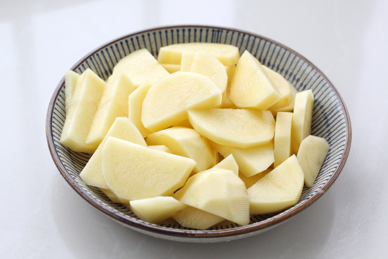 超级好吃的土豆芝士棒,土豆拉丝火腿芝士棒