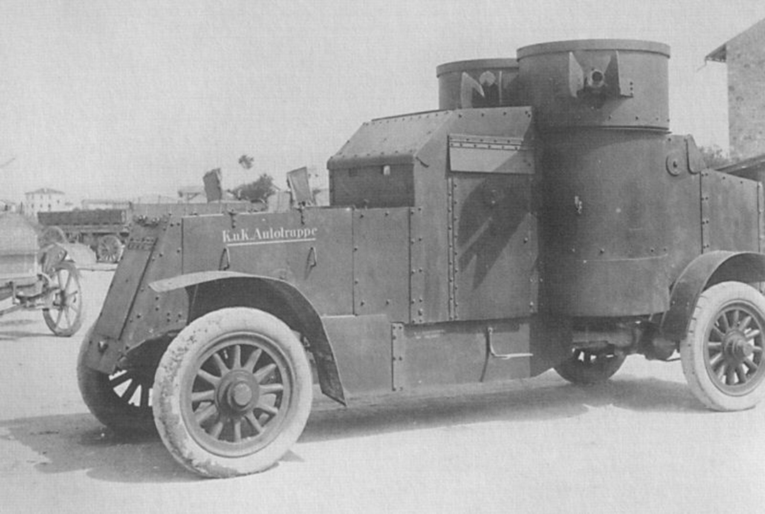 简单的德军装甲车,沙俄奥斯汀超重型坦克