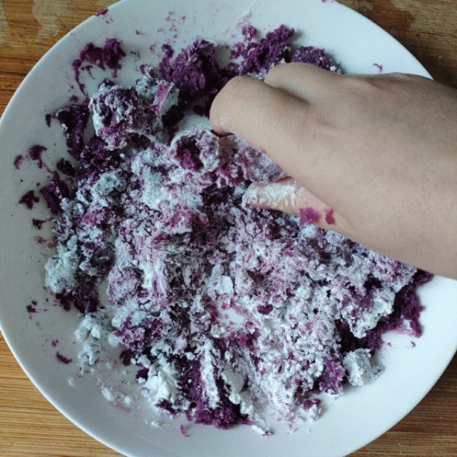 紫薯芋圆的做法,你一学就会