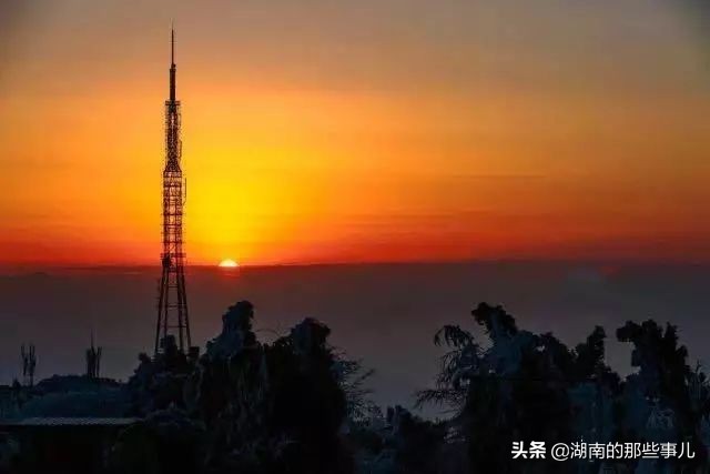 衡阳心动,衡阳南岳雾凇云海