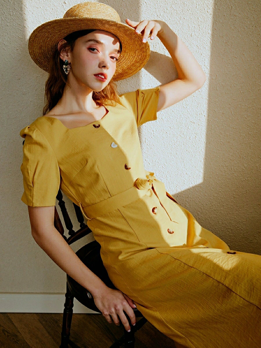 马卡龙色系连衣裙穿搭,马卡龙色系裙子搭配