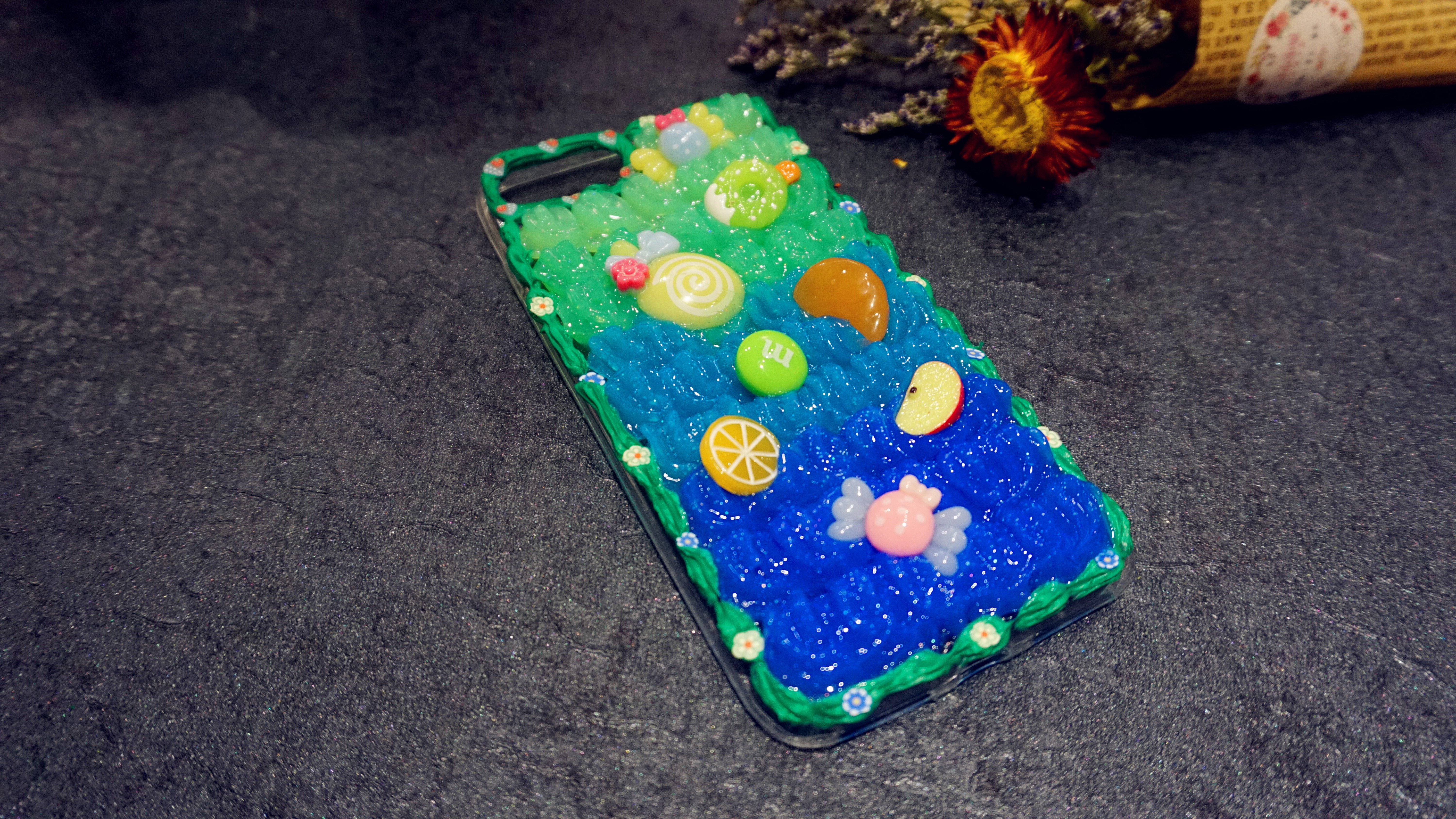 适合成人的diy手工手机壳,最近很火的手工手机壳