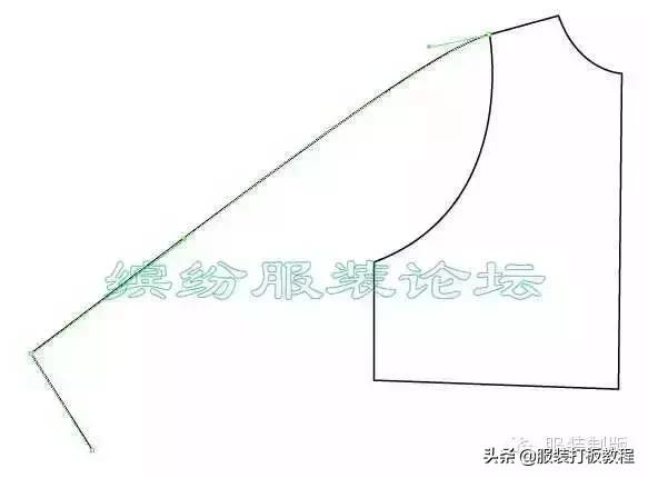 大海服装睡衣袖子裁剪教程,服装裁剪袖子教程大全