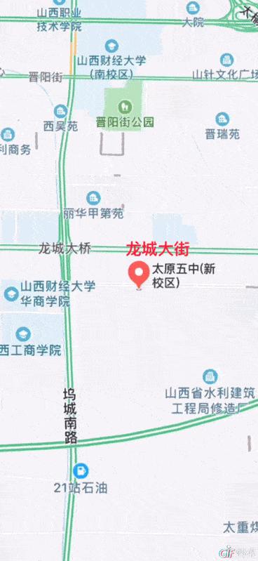 太原市五中新校区地址,太原五中新校区实景图