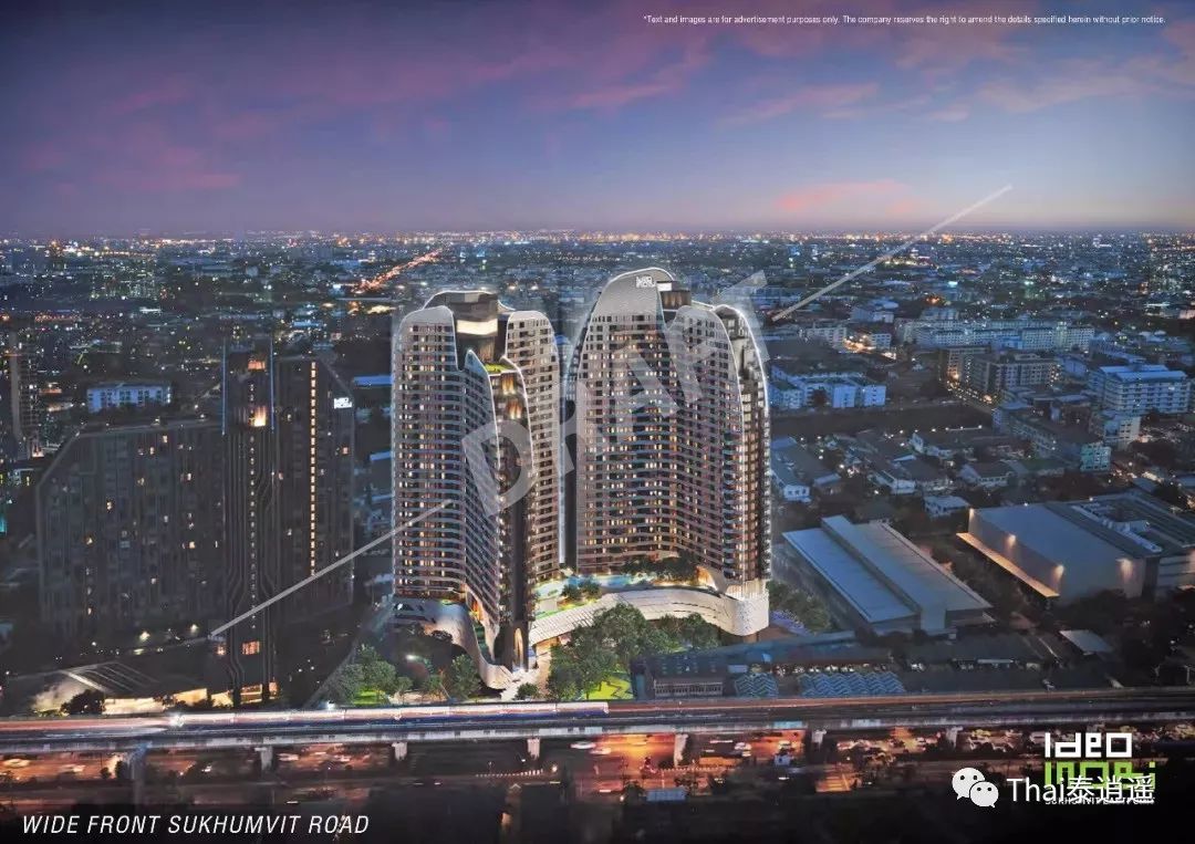 IDEO东方双子星|距BTS素坤逸线Bangna站250米，13.5万泰铢/㎡起与世界级地标购物中心为邻