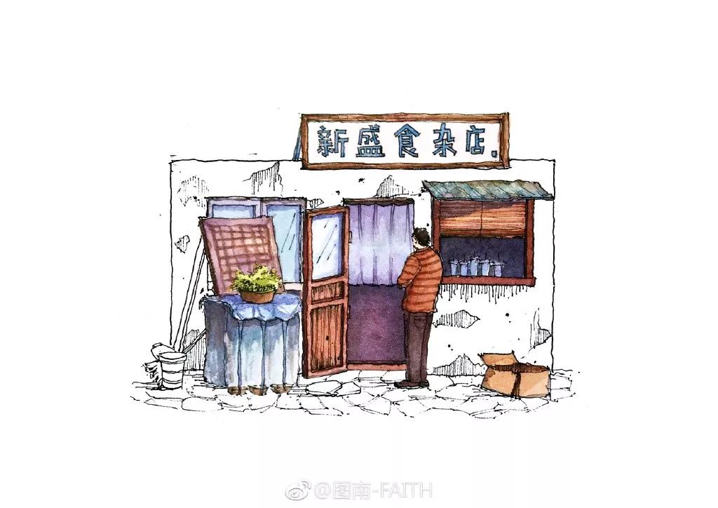 水彩画建筑入门零基础初学,水彩大师的建筑风景作品