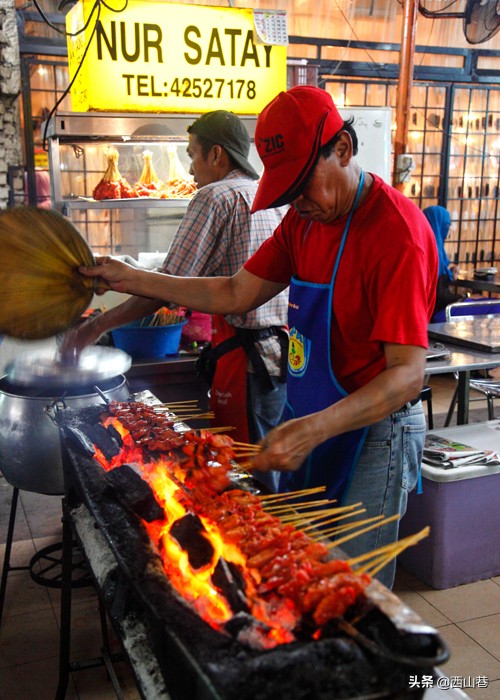 正宗印度尼西亚沙嗲肉串,马来西亚沙嗲烤串