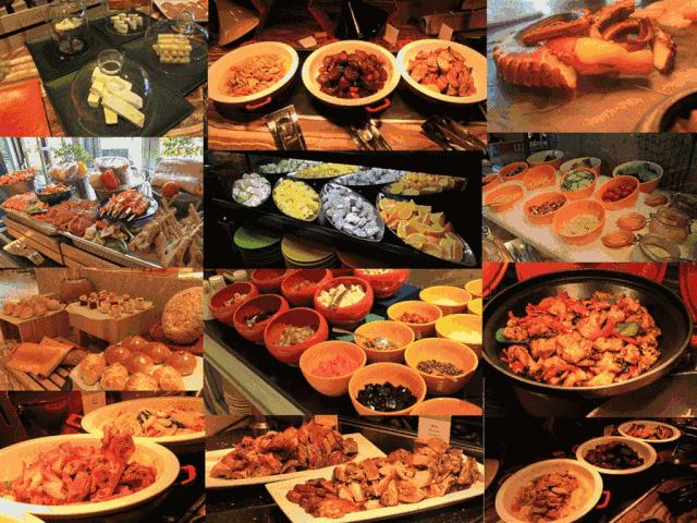 北京西国贸大酒店亚洲美食节自助晚餐139元1大1小，.上百种类菜品