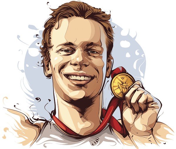 nba球星插画绘画,波普艺术人物肖像插画图