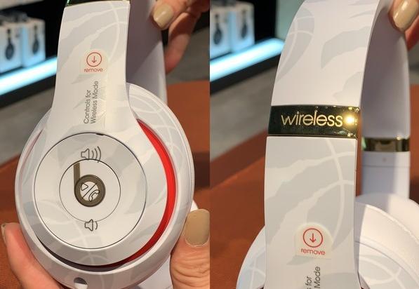 nba勇士队联名耳机,nba勇士联名耳机