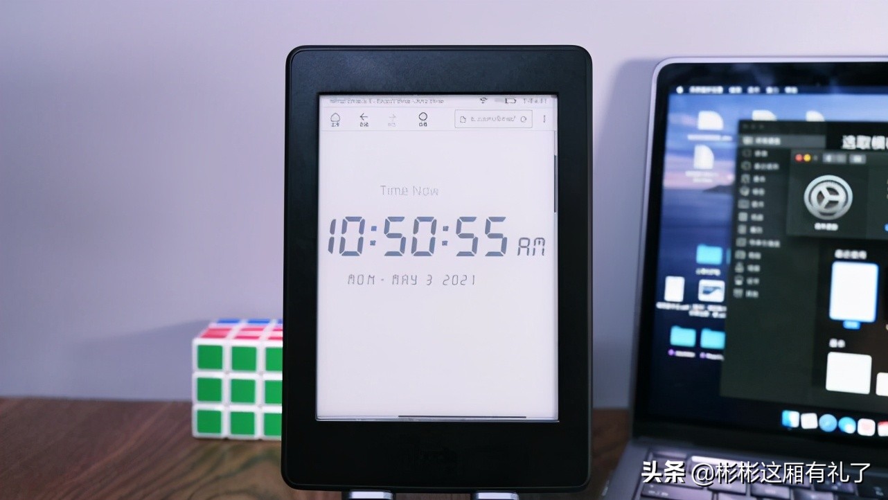 kindle时钟横版,kindle秒变时钟