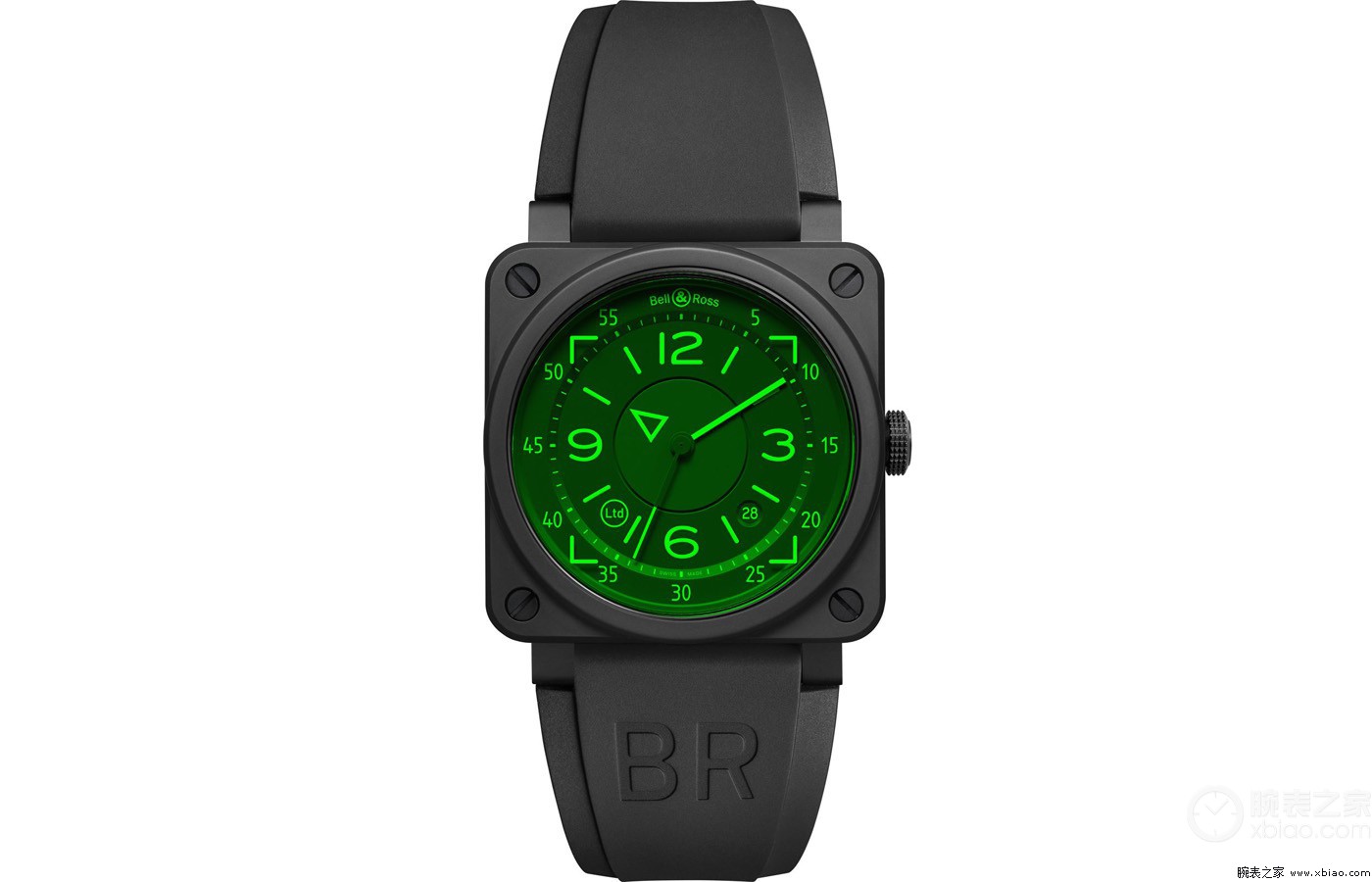 BellRoss柏莱士全新推出飞行仪器BR03-92HUD表款