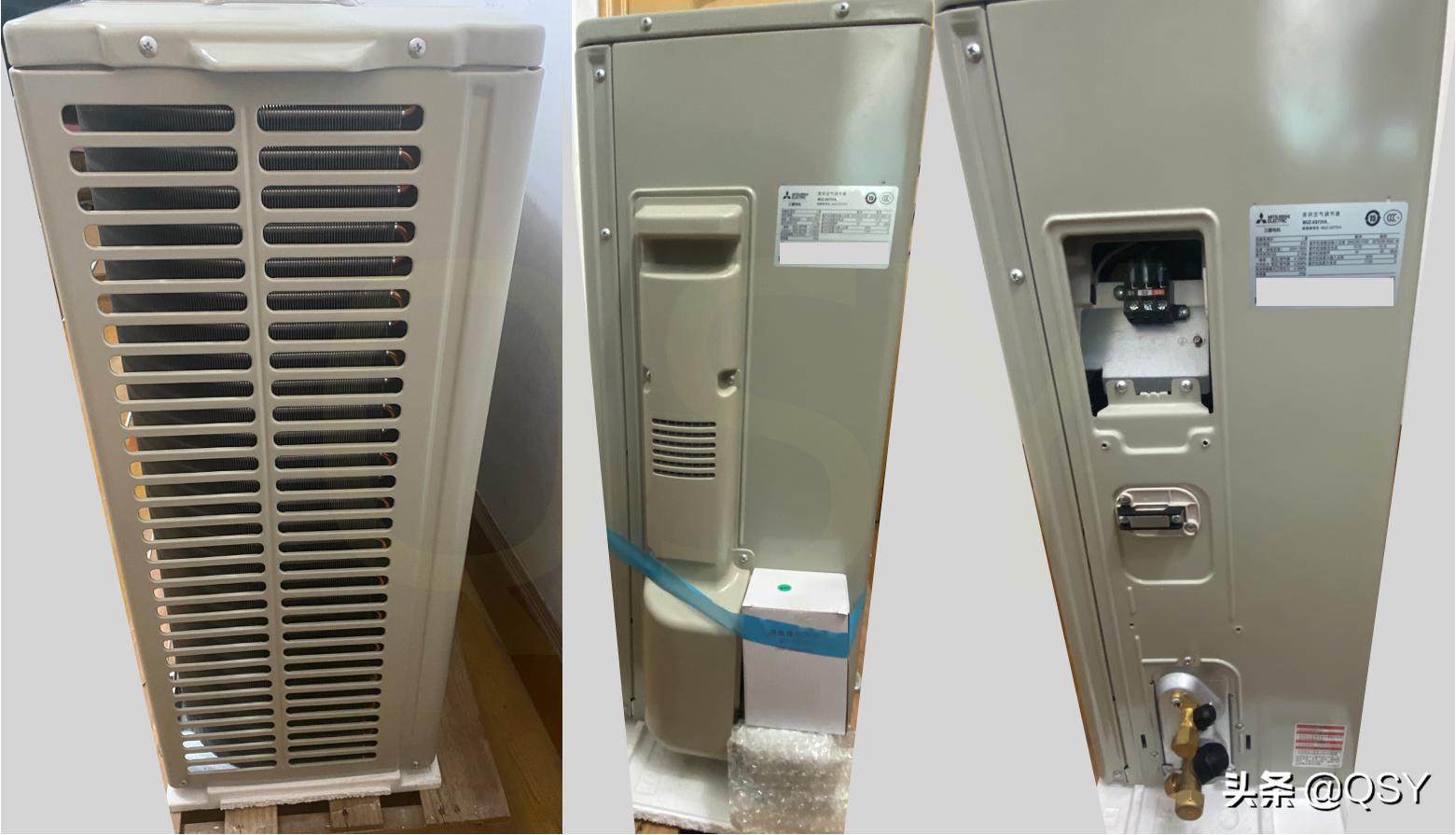 三菱电机空调的外机怎么拆,三菱电机空调3匹外机内部高清图