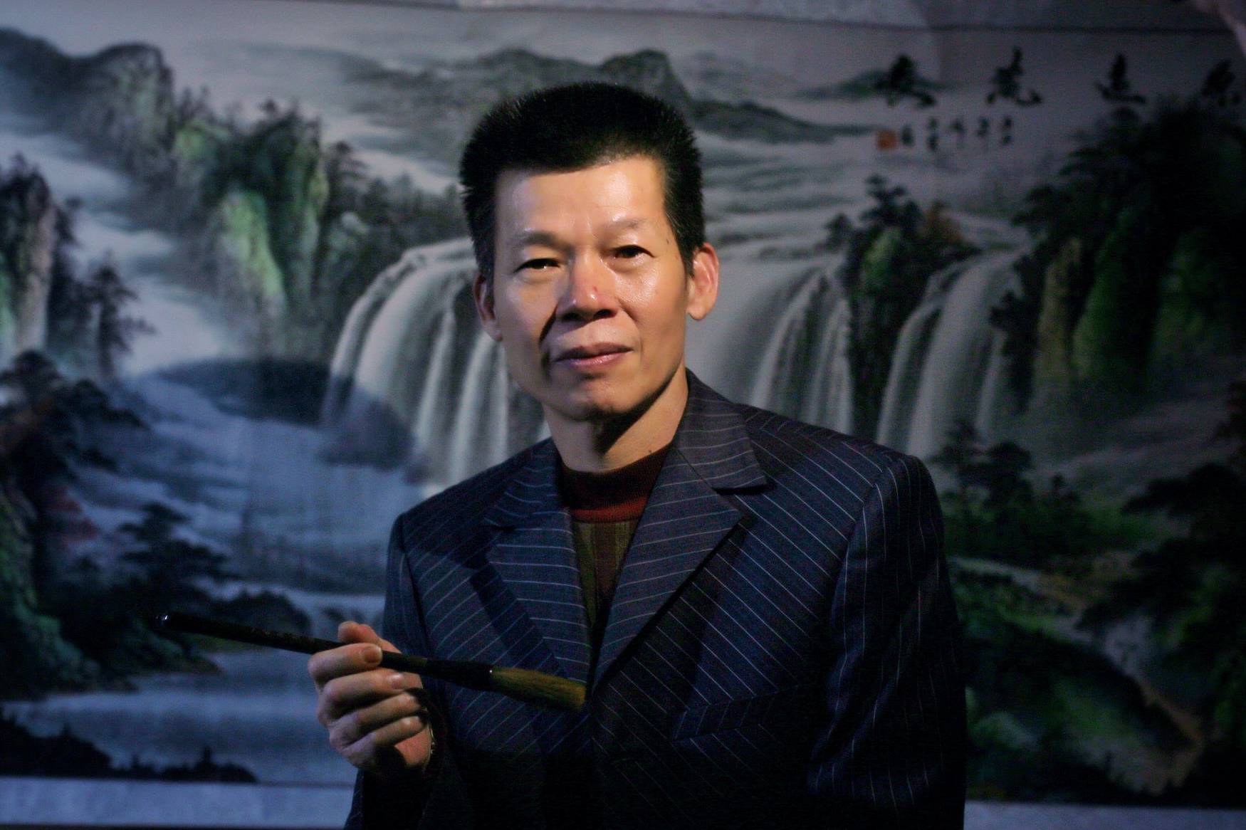 匠人匠心匠魂写实写意写神专访东莞市金羊书画院荣誉院长郑金赛