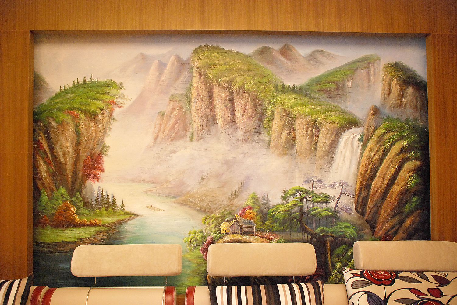 适合家里的墙绘图片零基础,墙绘简单又出效果的图