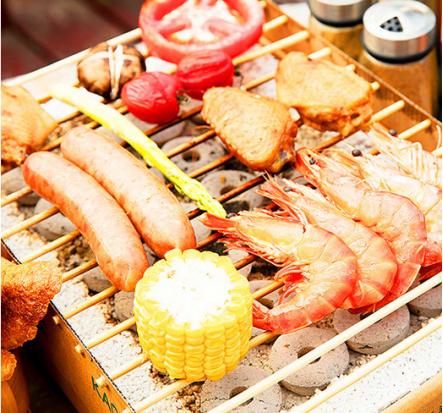 便携式户外烧烤架推荐,三角便携烧烤架