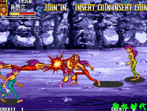 街机游戏在对手身上旋转大招,街机游戏有一个角色是食人花