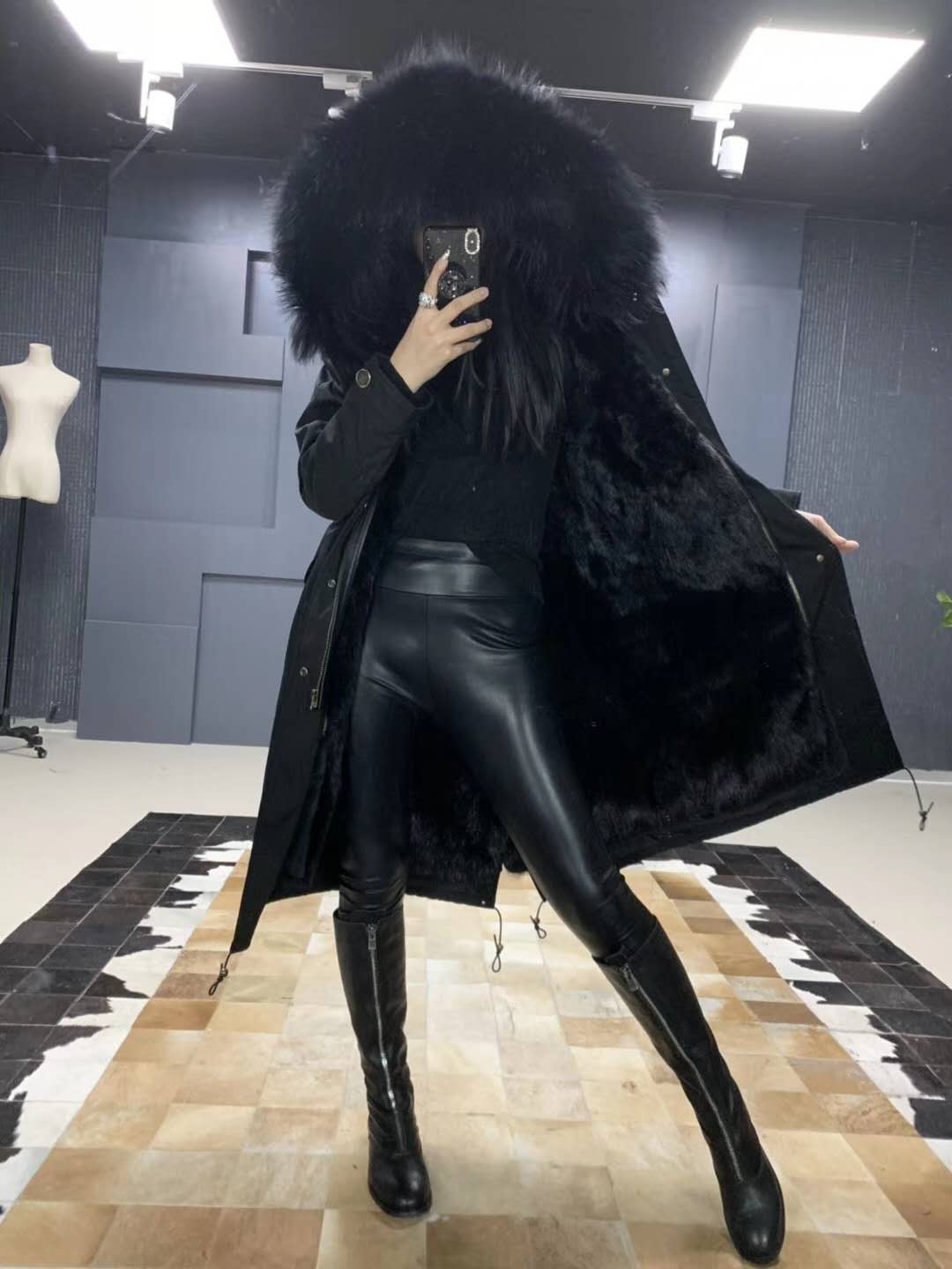 派克服皮毛缩水怎么解决,貂皮派克服保暖效果