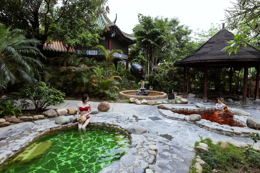 三水芦苞温泉度假村有什么泉,三水芦苞温泉与高明美的鹭湖温泉