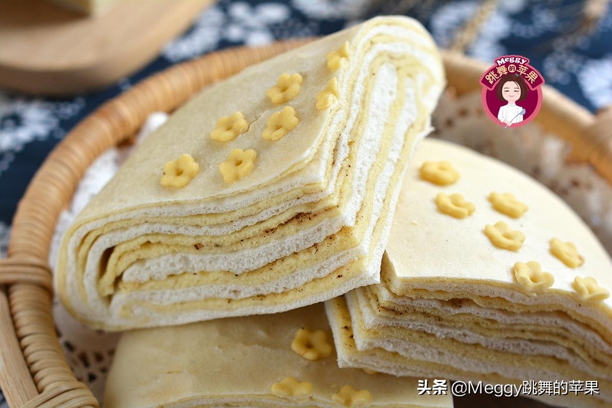 千层酥脆松软有层次,千层金银饼的做法窍门