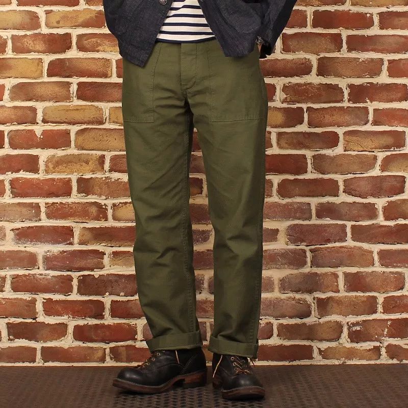 很酷的军装裤,适合学生党的军装裤