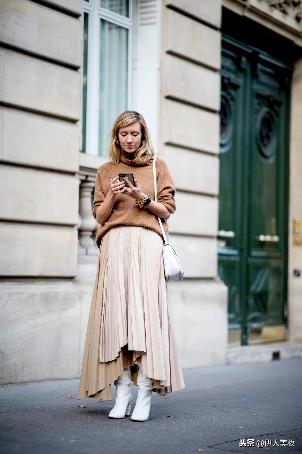 毛衣肩宽手臂粗,毛衣难看变好看