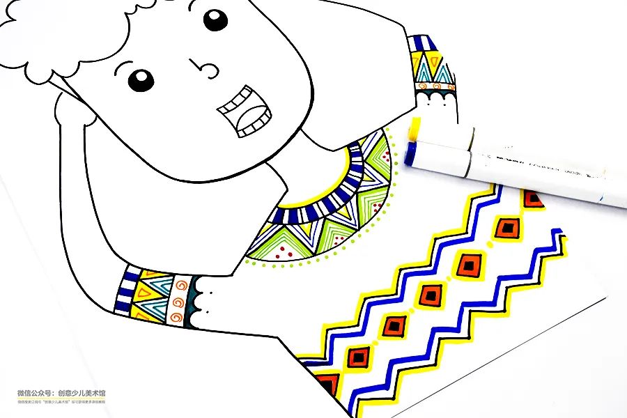 天眼射电望远镜儿童画,儿童创意画幼儿园大班望远镜