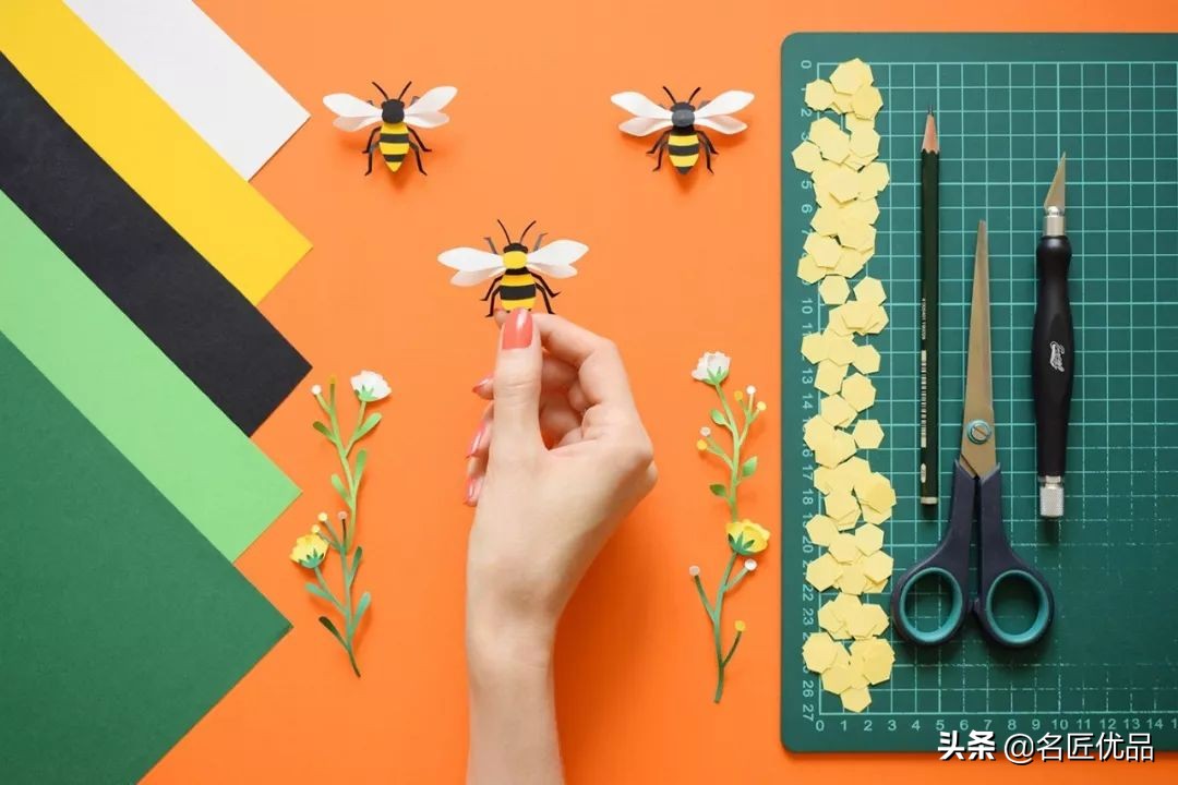 适合做多层立体纸雕的图,屋子半立体纸雕