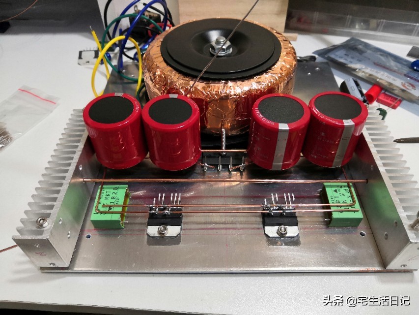 diy木制功放机箱,电脑外壳自制功放机箱