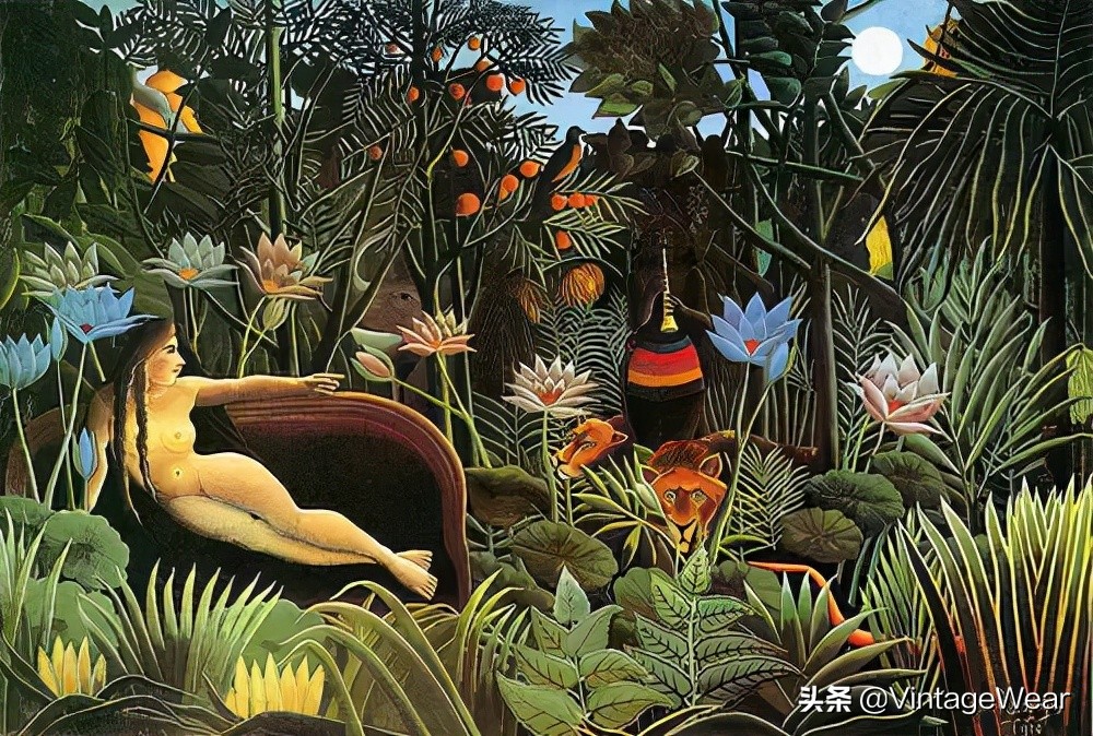 亨利卢梭热带雨林,亨利卢梭的森林