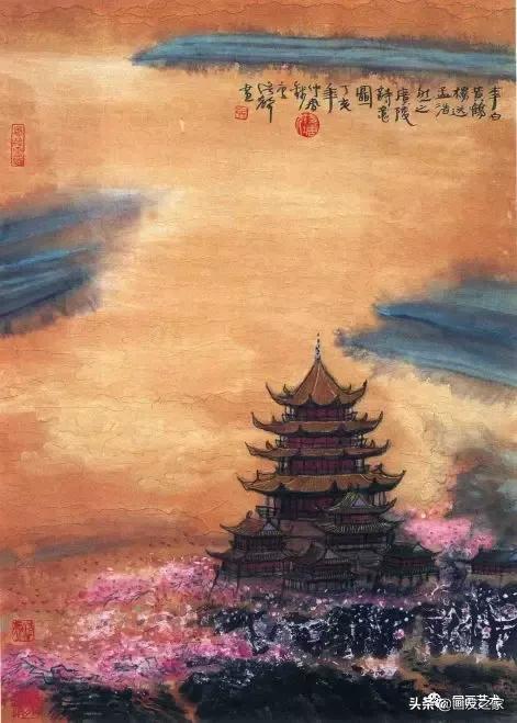 经典古诗词国画好看,当唐诗遇上国画