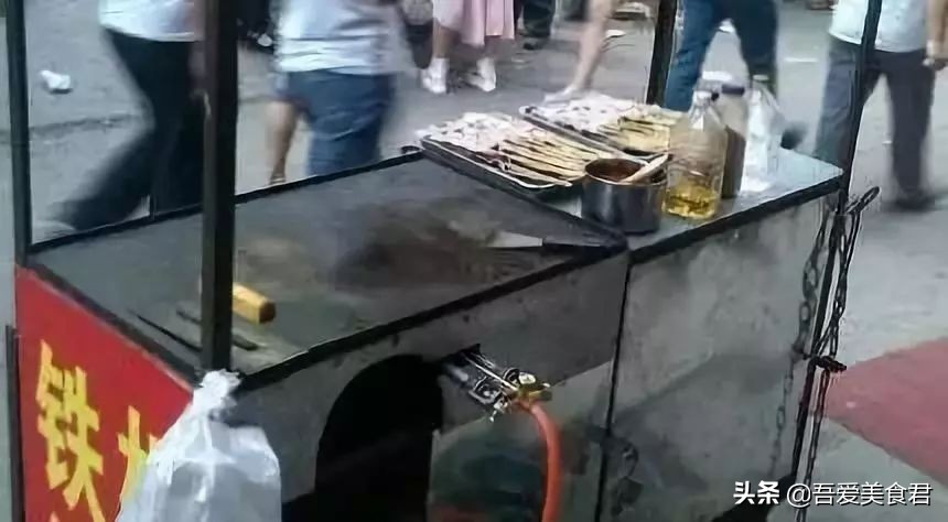 铁板烧烤鱿鱼开店流程,商用铁板鱿鱼制作