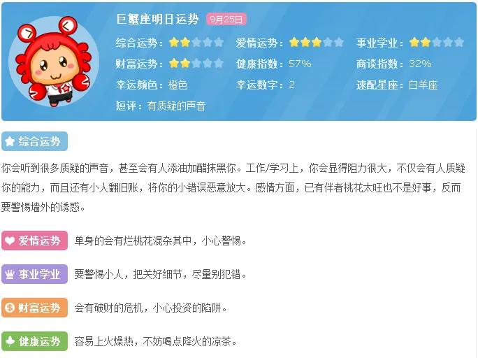 鍖楁枟涓冩槦浠婃棩杩愬娍,涓冩槦楂樼収浠婃棩杩愬娍