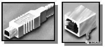 usb接口杜邦线封装,usb接口封装尺寸图