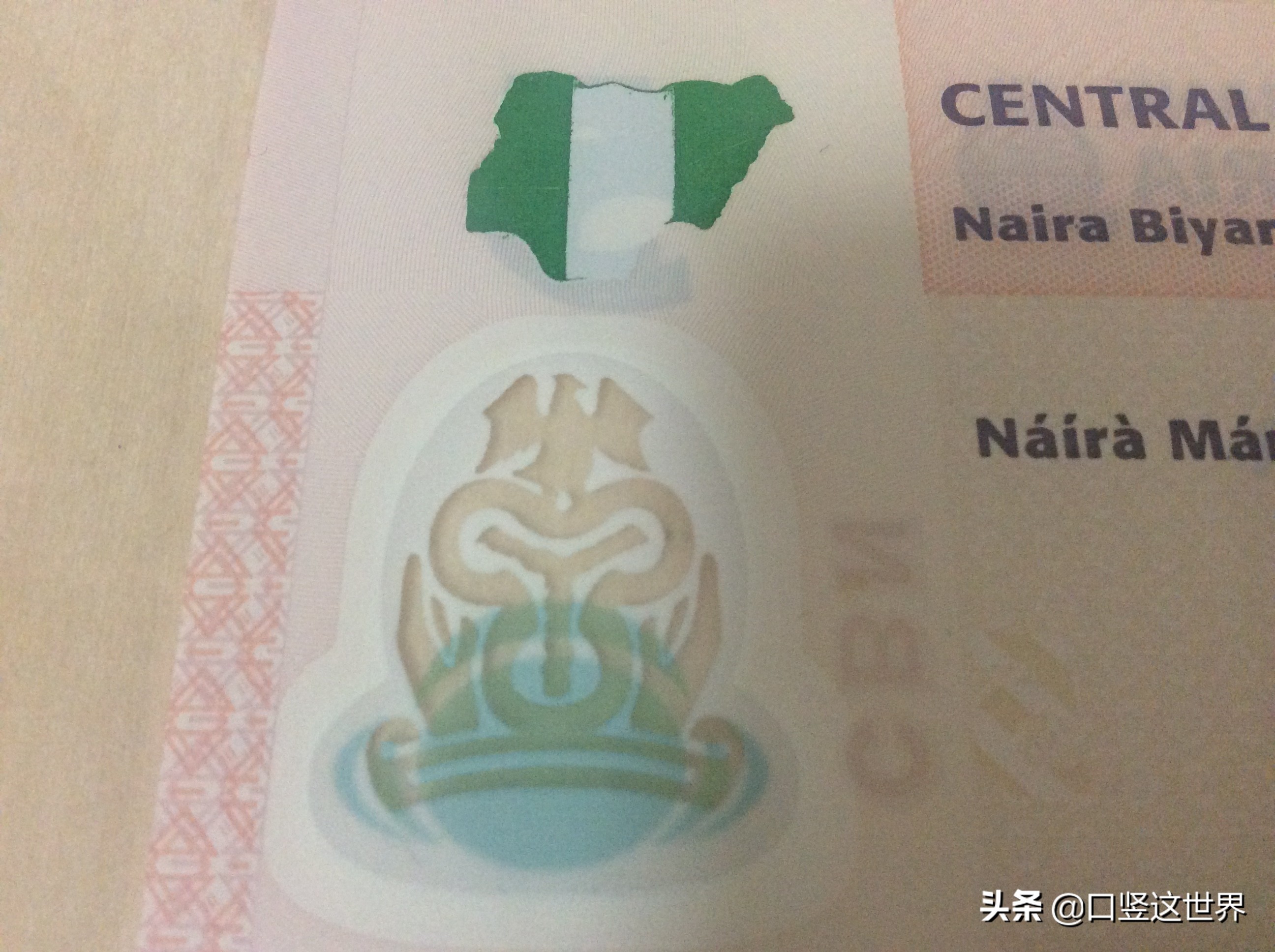 尼日利亚货币是塑料钞吗,尼日利亚塑料钞图片