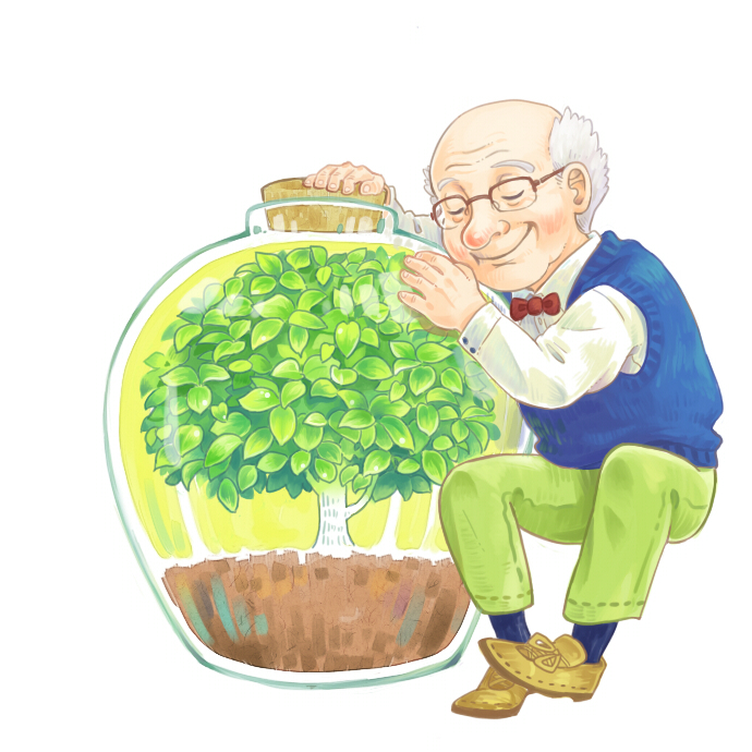 50年间仅浇过一次水的瓶中花园，是造假还是确有其事？