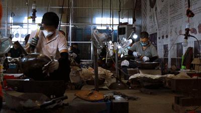 带锤花的章丘铁锅是真的吗,章丘铁锅到底是不是骗局