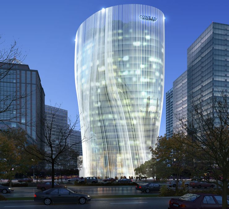 异形建筑效果图,异形建筑平面