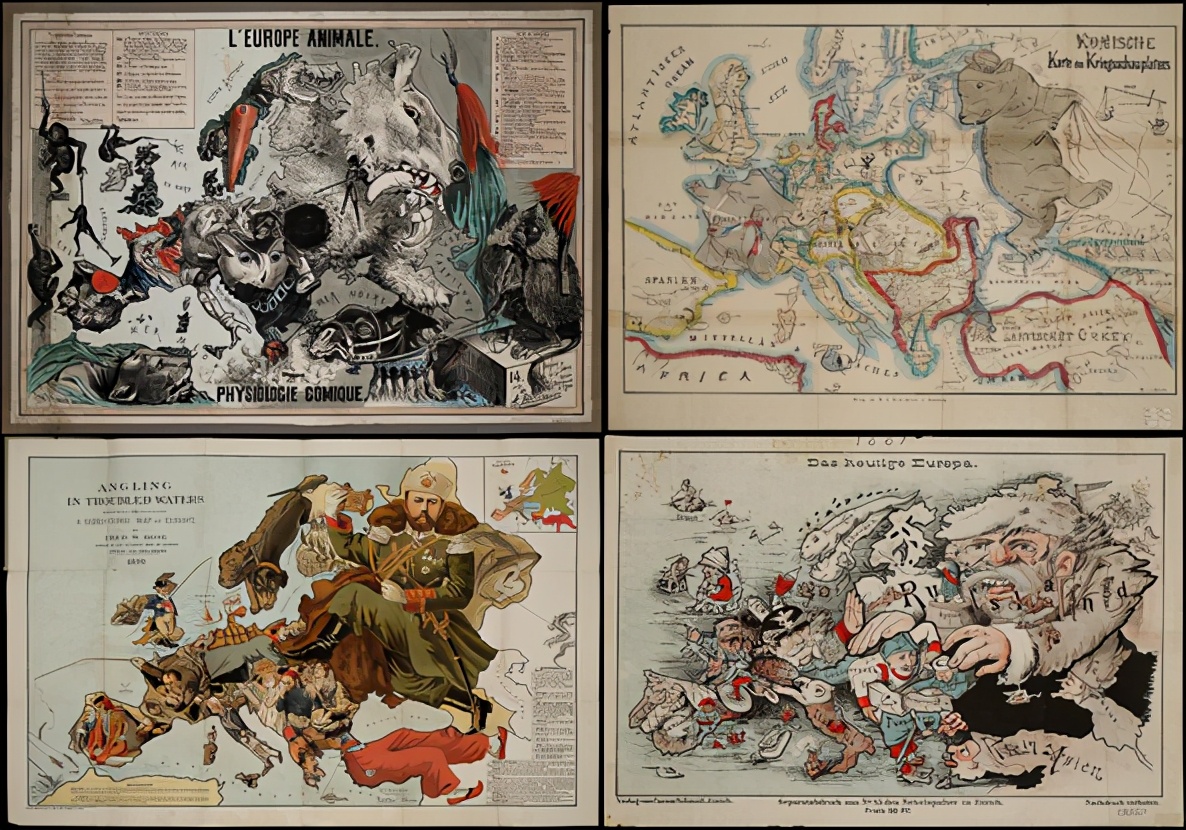 张牙舞爪的邪恶隐喻：西方章鱼地图小史