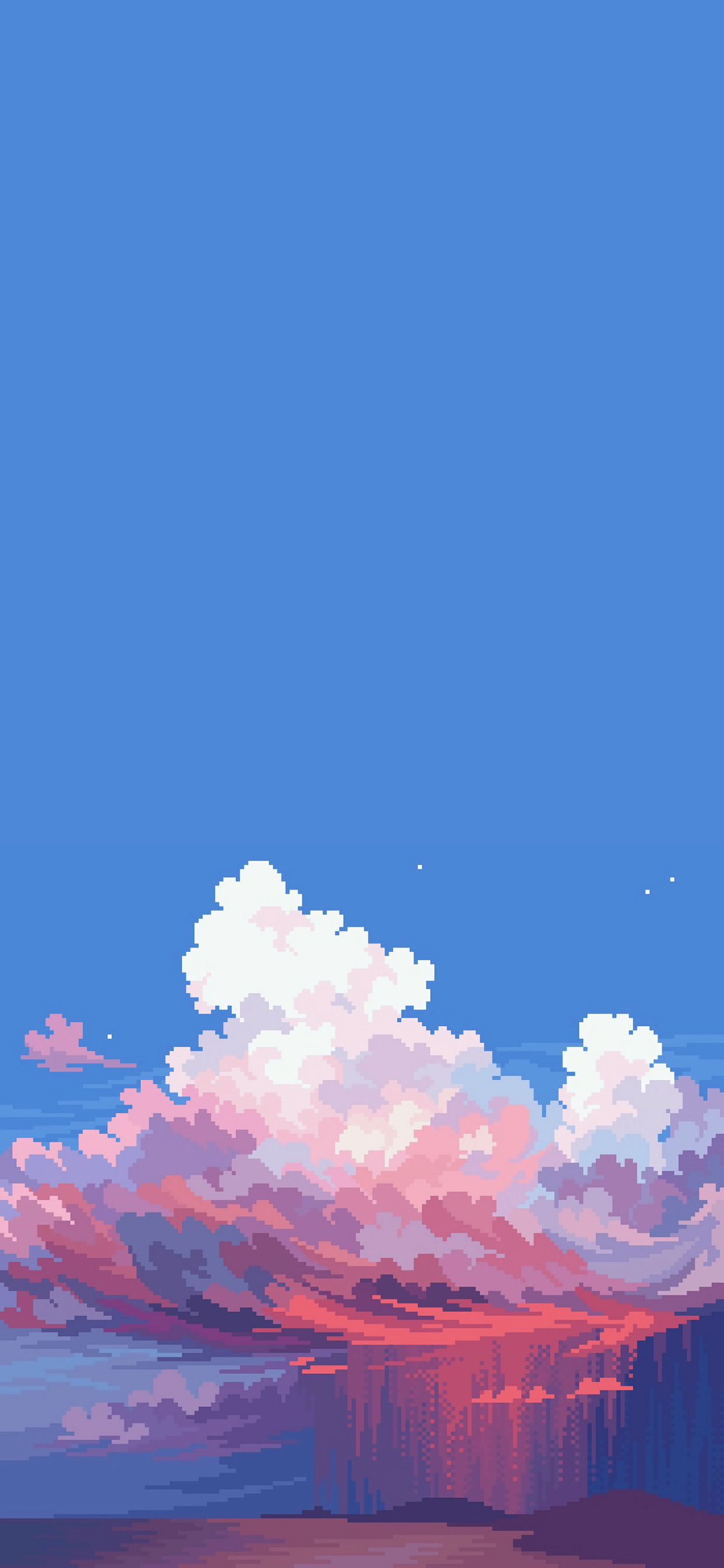 全面屏像素风壁纸,壁纸像素风格动漫