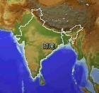 印度半岛国家分布图,印度半岛国家
