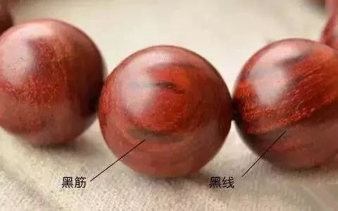 小叶紫檀黑了什么样,小叶紫檀为啥有黑圈