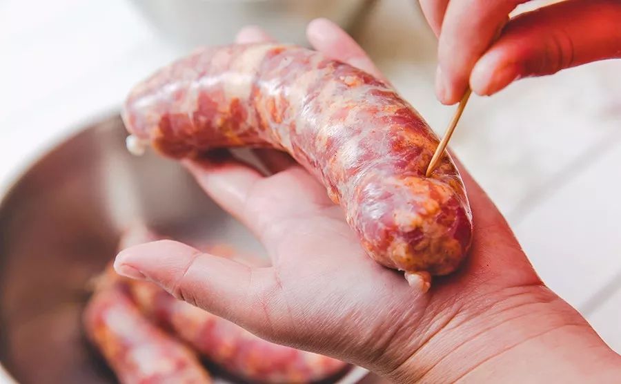 我终于对「自制香肠」下手了