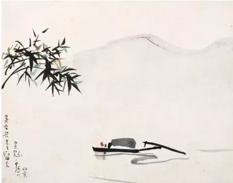 吴冠中江南风光,吴冠中白桦林创意美术